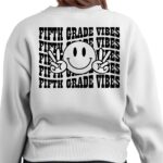 fifth grade vibes svg Cricut