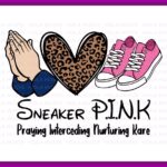 sneaker PINK Praying Interceding Nurturing Kare PNG EPS SVG