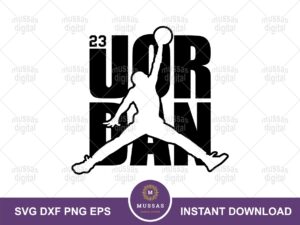 23 Jordan Image Graphic SVG, PNG, EPS, DXF