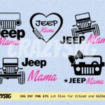 6 Jeep Mama SVG Designs