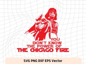 Darth Vader Chicago Fire SVG Shirt Star Wars