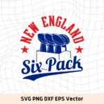 New England Six Pack SVG