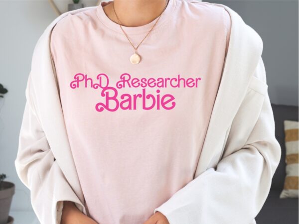 PhD Researcher Barbie SVG