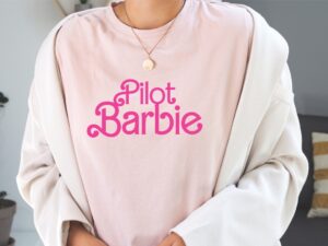 Pilot Barbie SVG cricut