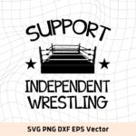 Support Independent Wrestling SVG