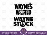 Wayne\'s World Waynestock SVG