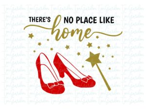 dorothy ruby slippers svg cricut