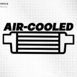 Air-Cooled Intercooler basic turbaned clean SVG Cricut