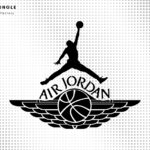 Air Jordan Logo DXF SVG