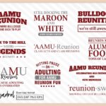 Alabama A&M University Reunion T-Shirt Design Bundle