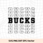 Bucks SVG Digital Download, NBA, Team Basketball, Bucks PNG