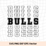 Bulls SVG Digital Download, NBA, Team Basketball, Bulls PNG