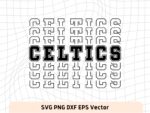 Celtics SVG Digital Download, NBA, Team Basketball, Celtics PNG