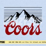 Coors Mountain SVG File