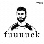 Fuuuuck (Roy Kent) T Shirt Design SVG PNG EPS