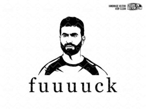 Fuuuuck (Roy Kent) T Shirt Design SVG PNG EPS