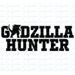 Godzilla hunter SVG cricut