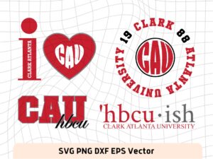 Hbcu - ish Clark Atlanta University Svg