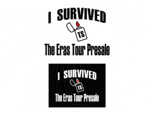 I Survived The Eras Tour Presale SVG