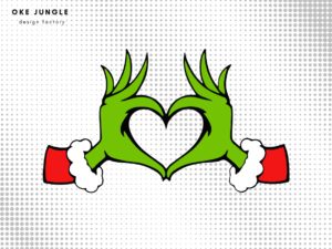 Merry Grinchmas SVG, Love Grinch Clipart