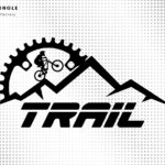 Mountain Bike SVG Trail