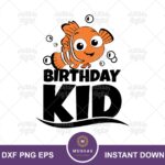 Nemo Birthday Boy svg cricut