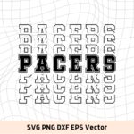 Pacers SVG Digital Download, NBA, Team Basketball, Pacers PNG