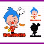 Plim Plim Halloween Party Layered Cut Files Vector