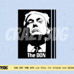 President Donald Trump The Don SVG