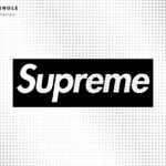 supreme logo black SVG EPS