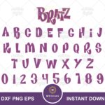 Bratz Font SVG