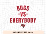 Bucs vs everybody svg