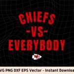 Chiefs vs everybody svg