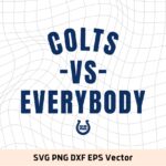 Colts vs everybody svg