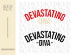 Devastating Diva SVG, Delta Thing Sigma