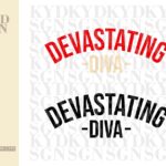 Devastating Diva SVG, Delta Thing Sigma