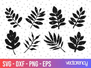 Florals Elements, Flower SVG Clipart