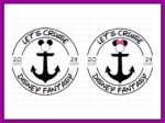 Let’s Cruise 2024 SVG, Disney Cruise Trip PNG Vector