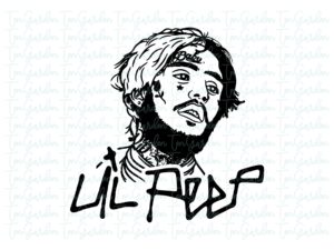 Lil Peep SVG Cut Files, Cricut