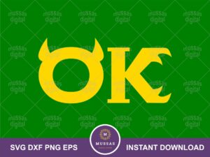 Oozma Kappa SVG Digital Download Cut File