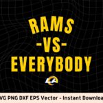 Rams vs everybody svg