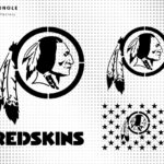 Redskins Logo DXF