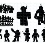 Roblox Silhouette SVG