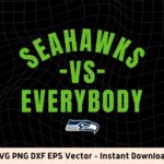 Seahawks vs everybody svg