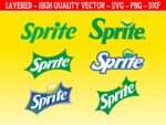 Sprite logo svg png eps vector