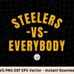 Steelers vs everybody svg