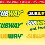 Subway Logo Icon SVG PNG EPS DXF