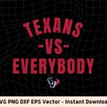 Texans vs everybody svg