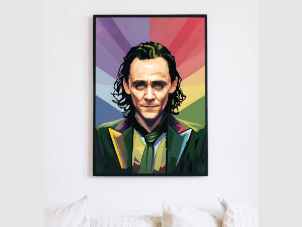 WPAP Loki Poster Printable PDF