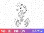 baby seahorse svg clipart image svg